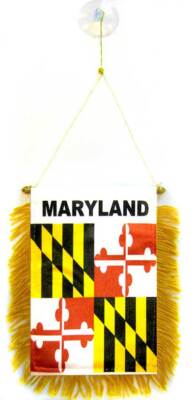 Drapeau de table Illinois 15x10cm - Etat américain - USA - Etats-Unis