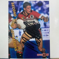 1996 Matt Seers Signed ARL Card – Second Year Sensations SY6 – Bears