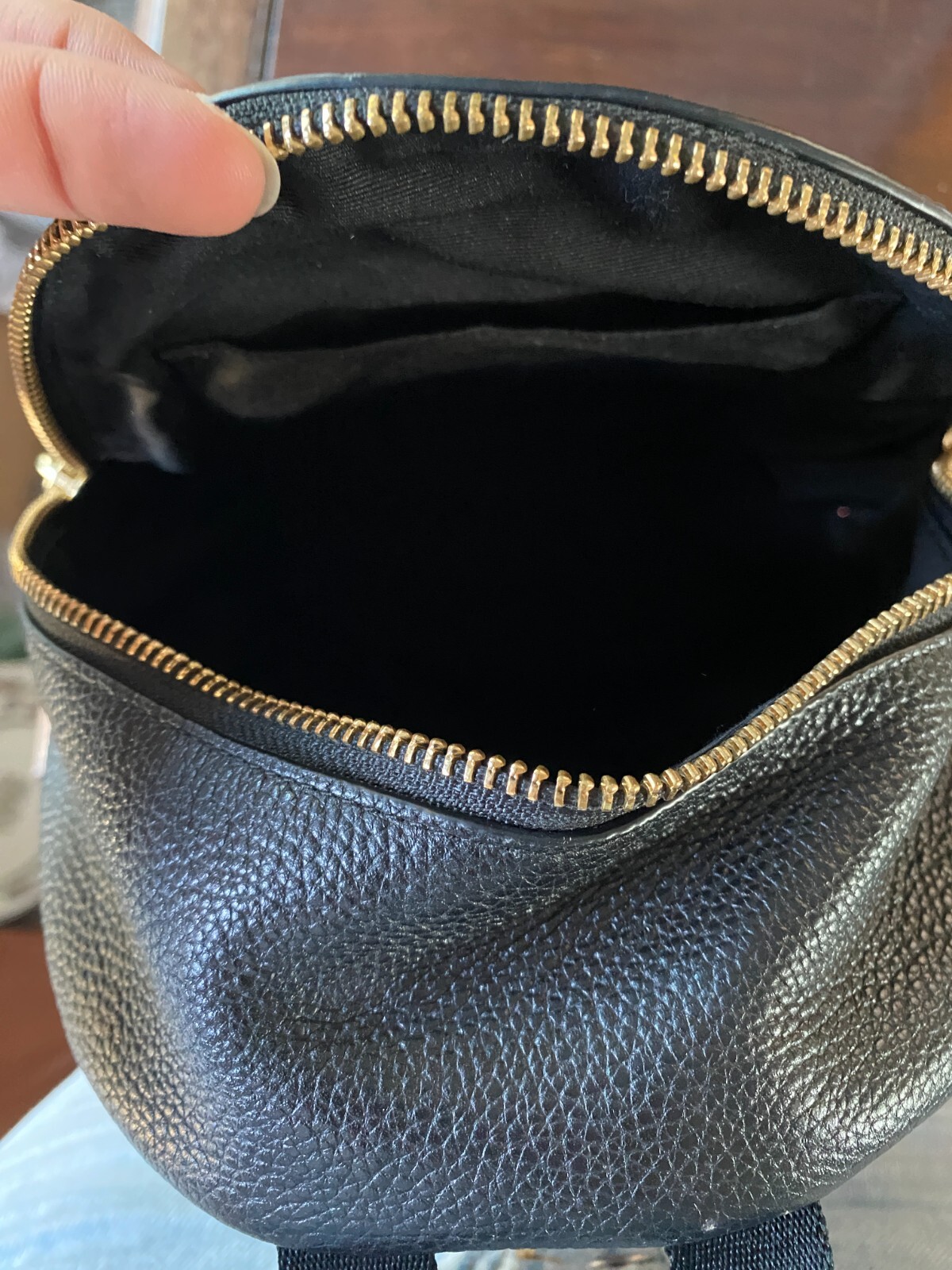 Black Small Coach Backpack - image 5