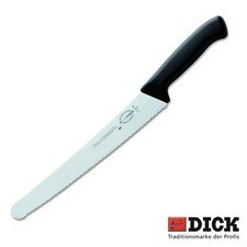 F. Dick Brotmesser Konditormesser Kochmesser Sägemesser Wellenschliff 26cm