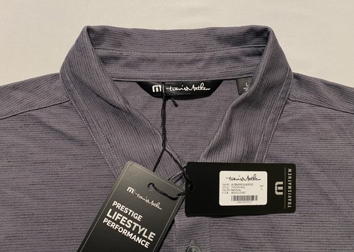 Neu mit Etikett Travis Mathew Auckland Slub von vielen One Cup Logo Herren Golf Polo-Shirt Gr. L - Bild 9 von 17