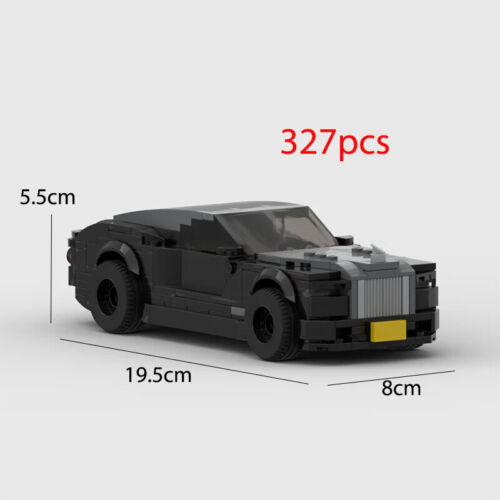 MOC Speed City Car Champion Racer Classic Supercar Bausteine Brick Racing - Bild 606 von 652