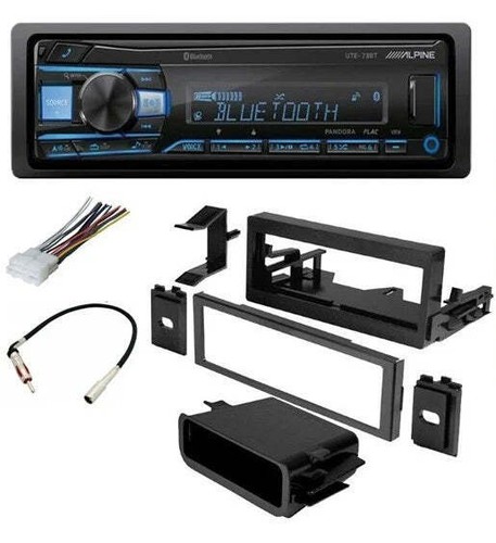 Alpine UTE-73B Single DIN Car Digital Media Stereo For 1995-2005 GM ...
