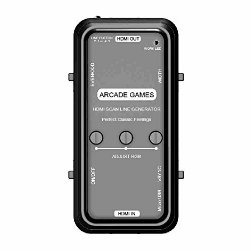 Mcbazel HDMI Scanline Generator Portable Audio Video Output Scan Line (K6S)