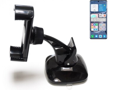 KFZ Scheibenhalterung für Huawei P50 Pro Kirin 9000 Auto-Halter Handy Halterung