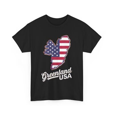 Greenland USA Shirt, Annex Greenland to United States Women Men T-shirt