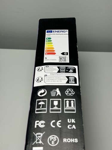 Soft Light Floor Lamp, 52 inch simple design Morden Slim warm Remote Control - Picture 4 of 8