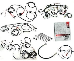 1965 Mustang Wiring Kit V8, Lamps, 2 Spd Heat, Fastback ...