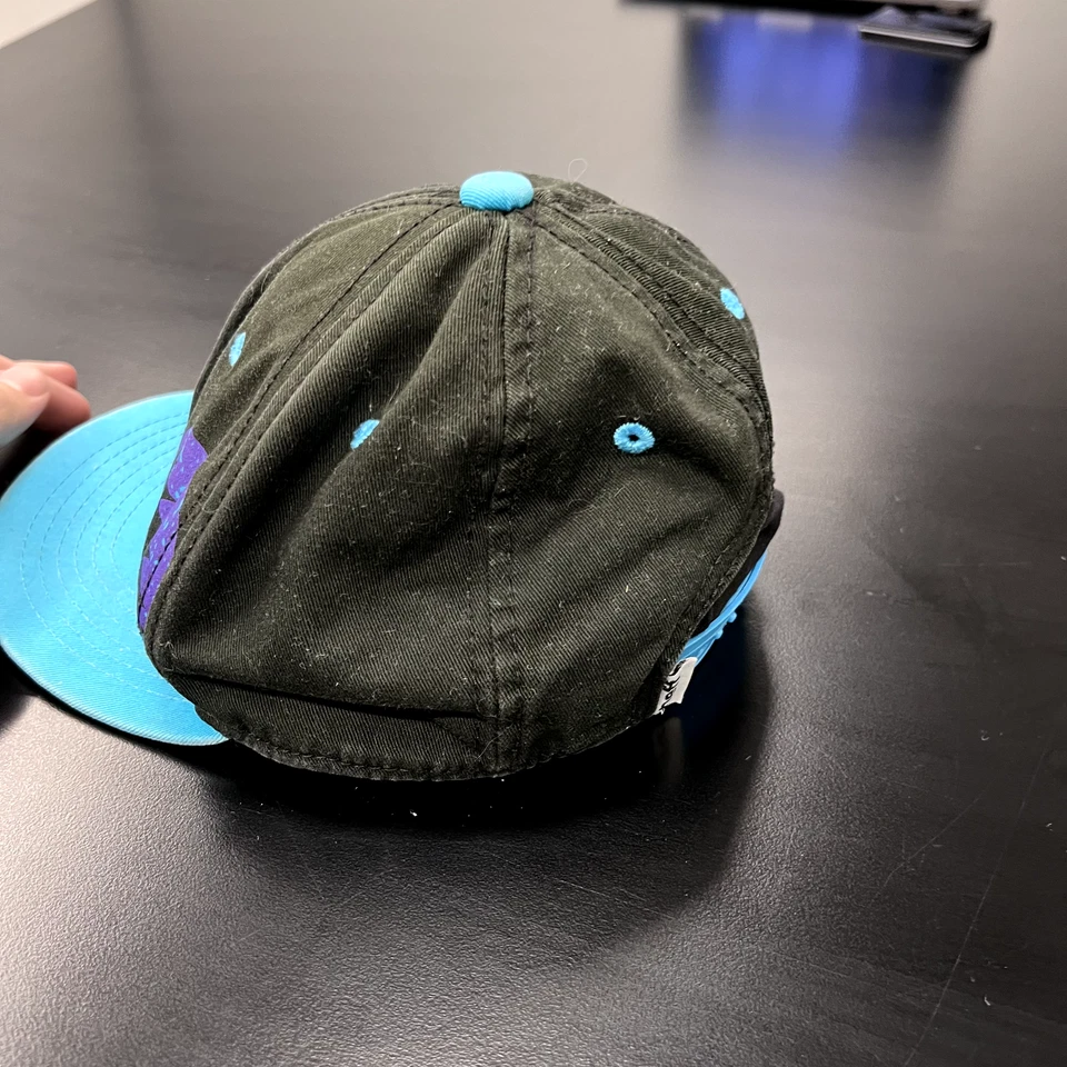 NEFF Gorra Juvenil Snap Back Patinador Snowboard Azul Negro Lavable CA Ajustable Foto 3 de 4