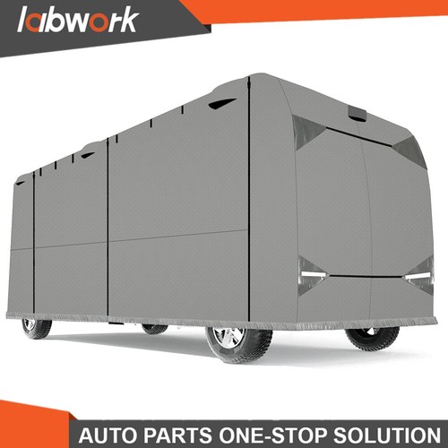 Labwork 30-43FT For Class A Motorhome Trailer Camper Waterproof RV Cover Storage - Picture 25 of 28