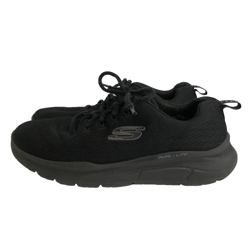Skechers Equalizer 5.0 Dual-Lite Fitness Sneakers Black Mens 9.5 Relaxed Fit