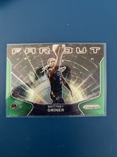 2021 Panini Prizm WNBA Far Out Green #3 Brittney Griner