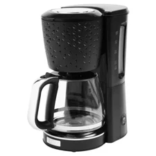 Starbeck 1.5 L 10 Cup Drip Coffee Maker with Textured PP/ABS Body and Glass Coff