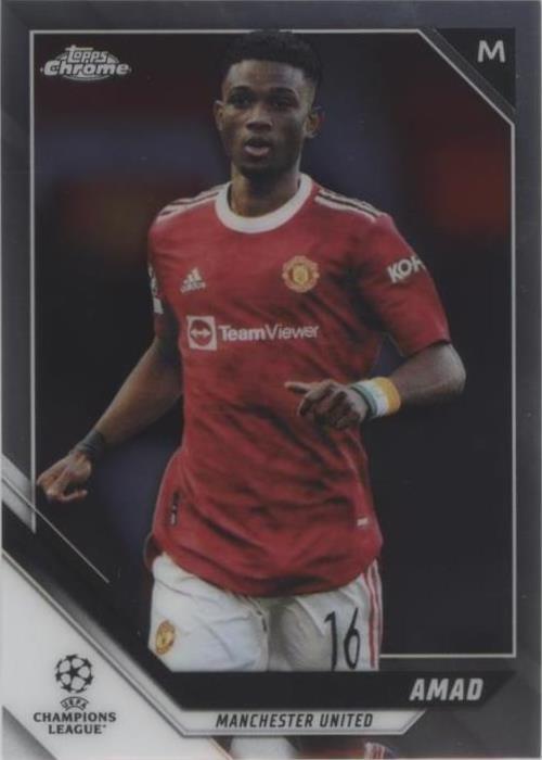 2021-22 Topps Chrome UCL Amad Diallo #11 - 1 of 1