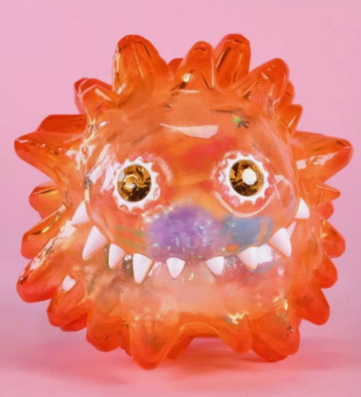 INSTINCTOY BIG ICE LIQUID Clear rainbow デザイナーズトイ ソフビ