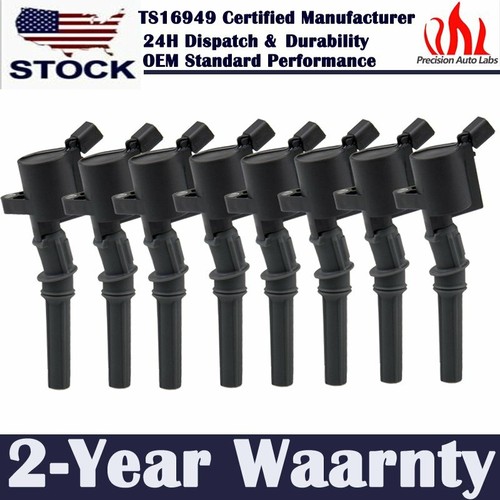 Ignition Coils Pack For Ford F150 F250 F550 E150 E250 E350 E450 4.6/5
