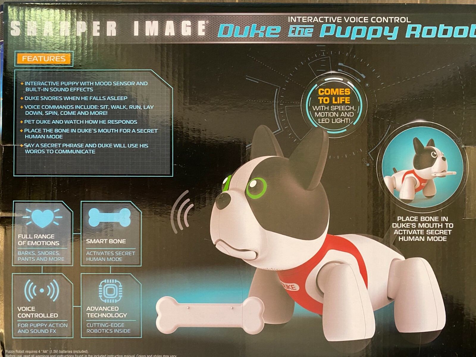 sharper image duke the puppy