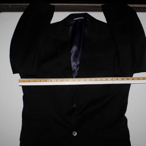 Patrick James Atlanta Gr. 40R Navy 2 Knopf 100% Wolle Herren Blazer - Bild 6 von 7