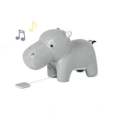 Peluche ippopotamo con carillon musicale Little big friends 302573 L. 26 cm