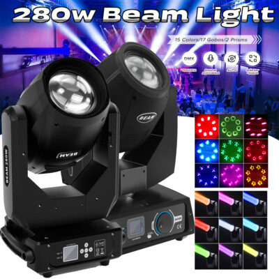 230W 7R/280W 10R Zoom Moving Head Beam Bühnenbeleuchtung DMX Party DJ Party Show