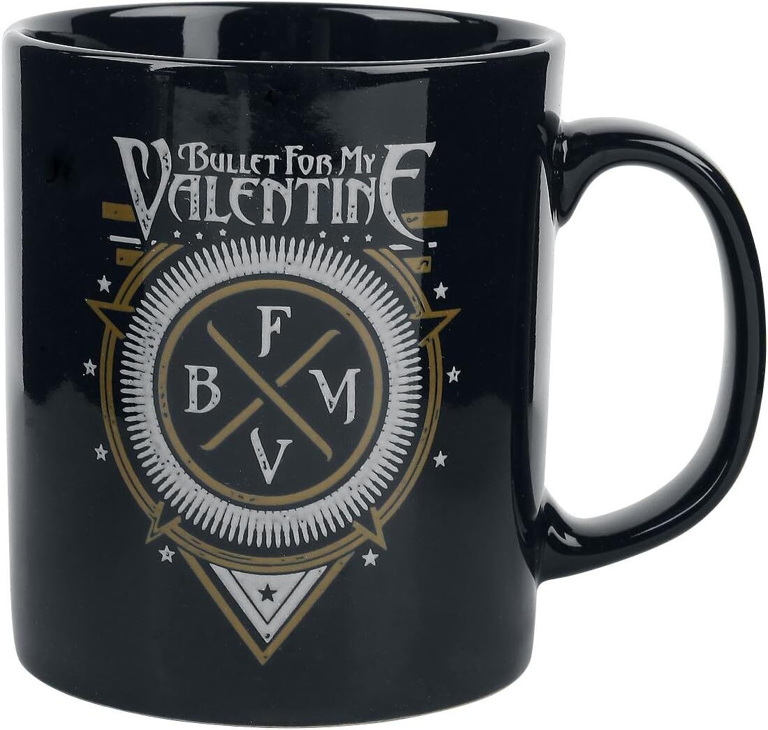 Стандартная кружка Bullet For My Valentine с эмблемой в коробке