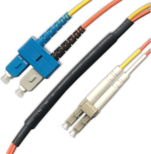 5M SC/LC Mode Conditioning (SC Side) Fiber Optic Cable (9/125-50/125) - Afbeelding 1 van 1
