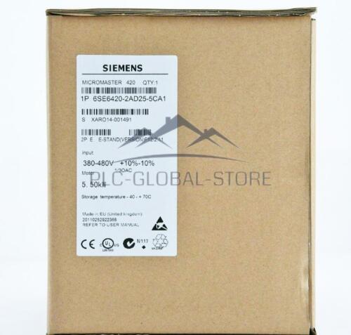 1 PIEZA Nuevo Siemens 6SE6420-2AD25-5CA1 Inversor 6SE6 420-2AD25-5CA1 Envío Rápido - Imagen 1 de 1