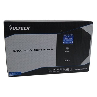Vultech ups 1000VA Pure Line Interactive mit Reiner Sinuswelle und LCD