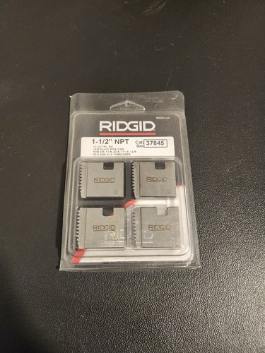 Matrici per tubi in lega Ridgid 37845 1-1/2" 11-1/2 NPT 12R 0R 00R 11R 111R 30A 31A NUOVE - Foto 1 di 2