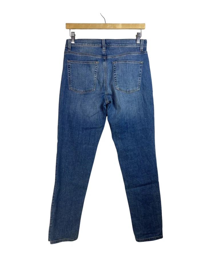 Pantalones de mezclilla Eileen Fisher de algodón orgánico elásticos para novio talla 6 Foto 2 de 4