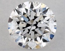 Natural Mined Diamond 1 Carat Cert. GIA Round Brilliant Loose E color I1 clarity 3487.50 per carat
