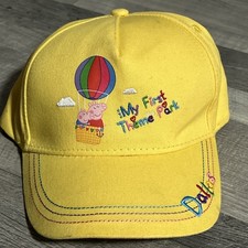 Peppa Pig Theme Park Hat Cap Strap Back Yellow Dallas Kids My First Balloon