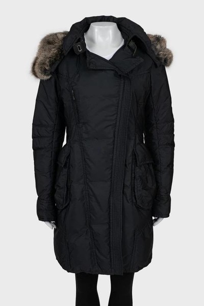 Women Ermanno Scervino Parka Black 40 / L / 48