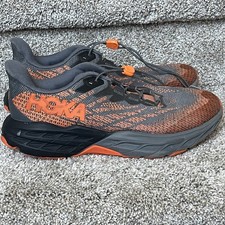 Hoka One One Speedgoat 5 Youth Size 6MD Orange/ Gray Running Shoes Sports