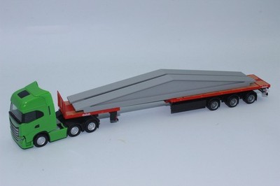 2x Spannbetonträger 180 mm lang Ladegut Betonträger 1:87 für LKW als Ladung NEU