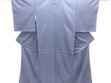 7614987: JAPANESE KIMONO / OMESHI KIMONO / SILK / NISHIJIN / ALL KASURI