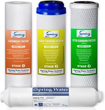 iSpring F4 RO Filter Set, 6-Month Supply,