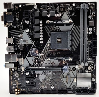 ASUS Prime B450M-K Motherboard Socket AM4, mATX, DDR4, B450