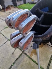 Taylormade Burner oversized bubble shafts right handed partial set