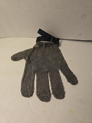 US Mesh Chain Mail  Stainless Steel Glove Cut Proof Stab Resistant  L5456