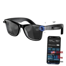 AI Smart Glasses with 8MP Camera, 1080P Video Recording, Real-Time Voice 