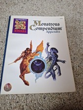 TSR Advanced Dungeons & Dragons Mystara Monstrous Compendium Appendix 2501 1994