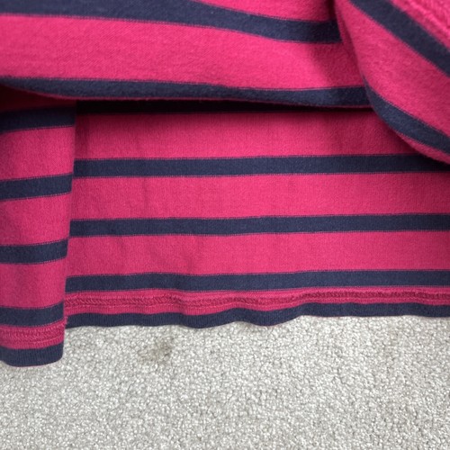 LL Bean Dress Womens Extra Large Pink Stripe Cotton 3/4 Sleeve Stretch- 2498* - Picture 7 of 11