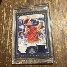 2016 Donruss Diamond Kings Paul Goldschmidt /10 Dual Jersey Patch Relic Card