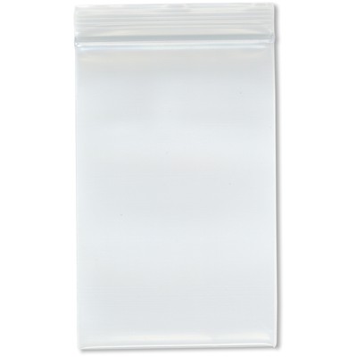 Plymor 4'' x 6'', 8 Mil Extra Thick Heavy Duty Zipper Reclosable Plastic Bags