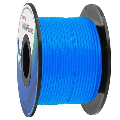 Blue 1mm UHMWPE Micro Cord Rope Whipping Twine Durable Repair Cord Thread for...