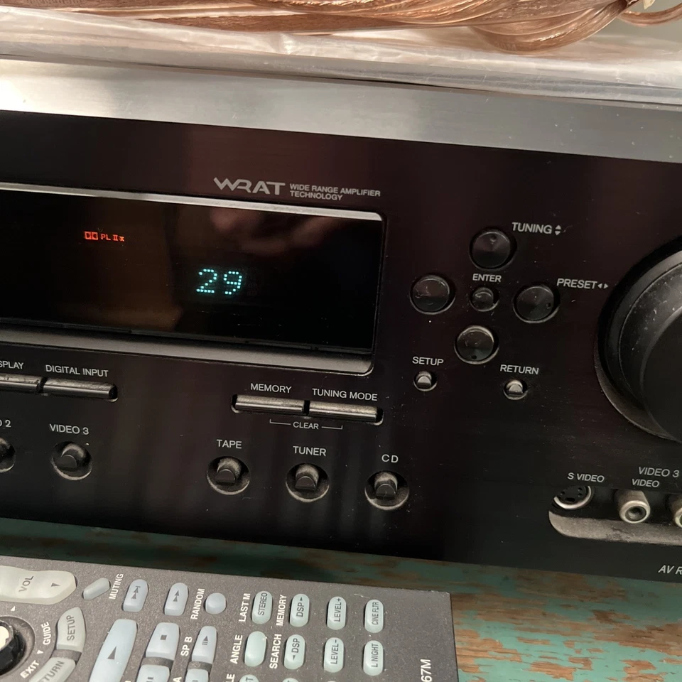 ONKYO TX-SR502 AV 390W 6.1 Channel Receiver Tested - Image 3 of 4