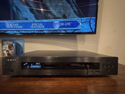 OPPO BDP-103 3D Blu-ray SACD DVD-Audio Player Complete Box Remote Tested