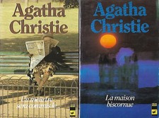 Lot x 2 AGATHA CHRISTIE-la maison biscornue + un meurtre sera commis le..
