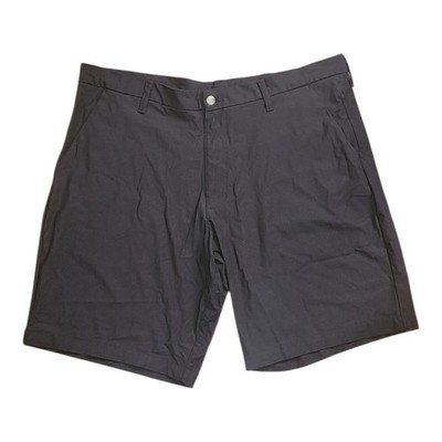 Swisstech Shorts Mens Size 40 Solid Black Pockets Casual Chino Performance